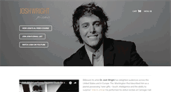 Desktop Screenshot of joshwrightpiano.com